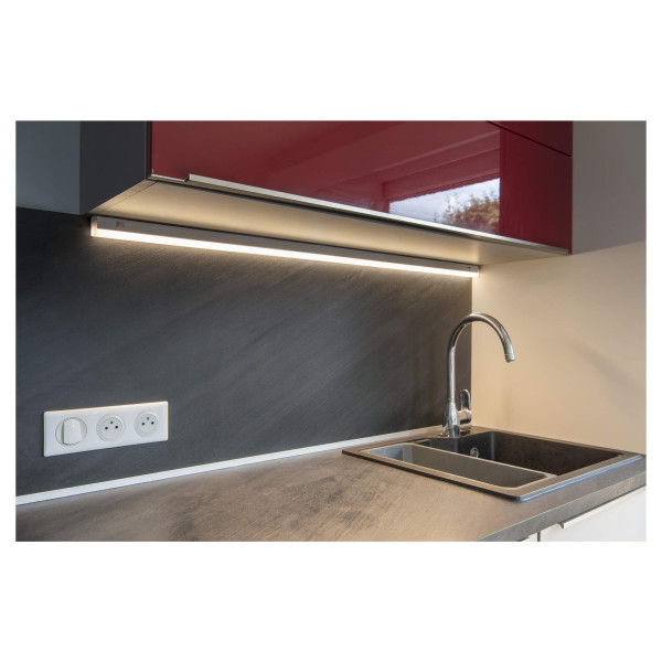 Batten 120, applique et plafonnier intérieur, blanc, led, 18w, 3000k