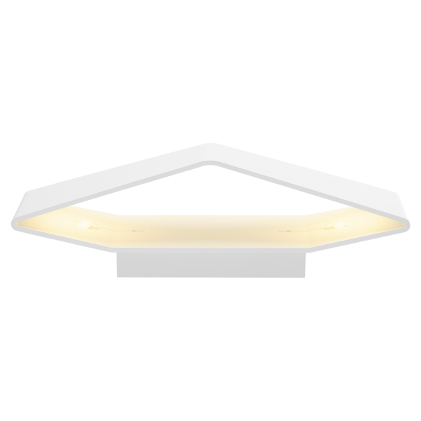 SLV by Declic CARISO WL-4, applique, blanc, 2x 9W LED, 2700K