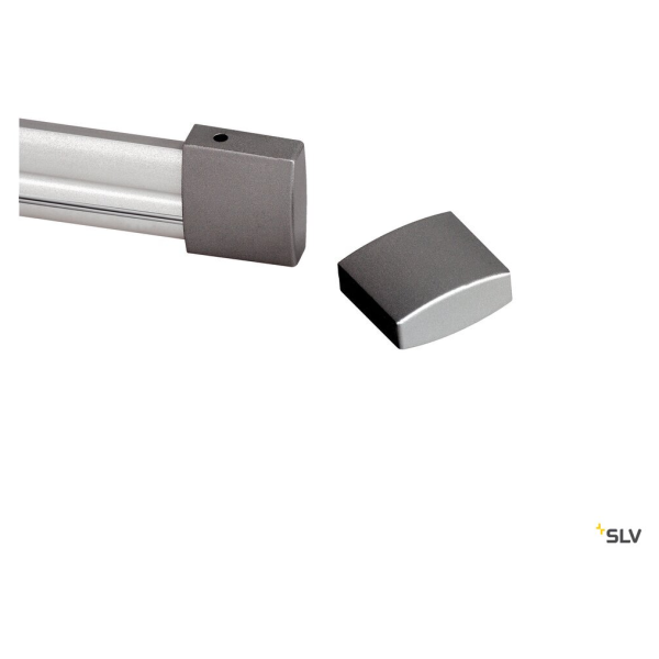 EASYTEC II, GRIS ARGENT, EMBOUTS GRIS ARGENT 2 PIECES