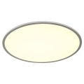 Panel 60, plafonnier intérieur, rond, gris argent, led, 42w, 4000k, variable triac