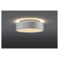 Medo 30 corona, applique et plafonnier intérieur, rond, gris argent, led, 15w, 3000k/4000k, variable triac