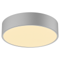 Medo 30 corona, applique et plafonnier intérieur, rond, gris argent, led, 15w, 3000k/4000k, variable triac