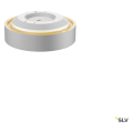 Medo 30 corona, applique et plafonnier intérieur, rond, gris argent, led, 15w, 3000k/4000k, variable triac