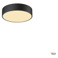 Medo 30 corona, applique et plafonnier intérieur, rond, noir, led, 15w, 3000k/4000k, variable dali