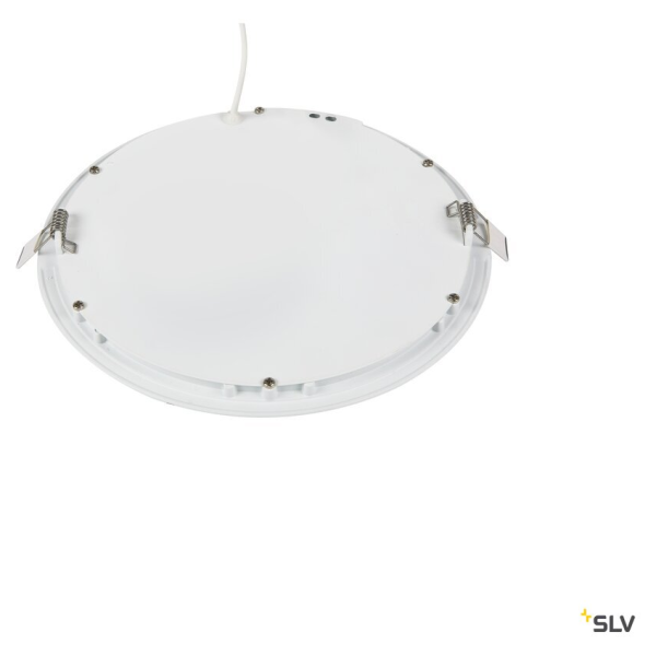 Senser 24, encastré de plafond intérieur, rond, blanc mat, led, 13w, 3000k