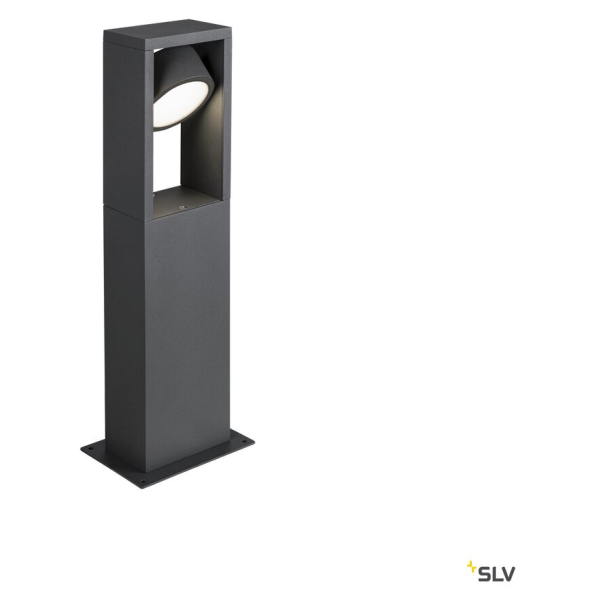 Eskina frame, borne extérieure, simple, anthracite, led, 15w, 3000/4000k, interrupteur cct, ip65