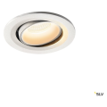 Numinos® move s, encastré de plafond intérieur, orientable, 20°, blanc, led, 8,6w, 2700k