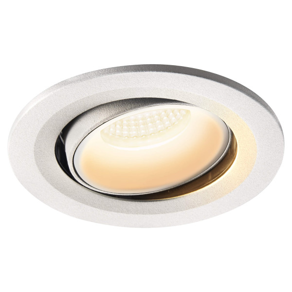 Numinos® move s, encastré de plafond intérieur, orientable, 20°, blanc, led, 8,6w, 2700k