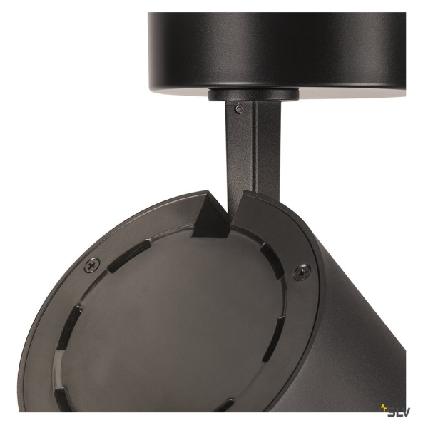 Numinos® xl, plafonnier intérieur, orientable, 60°, noir, led, 36w, 4000k, variable dali