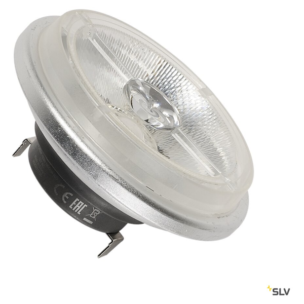 SLV by Declic LED G53, IRC>90, 15W, 15W, 40°, 3000K, variable