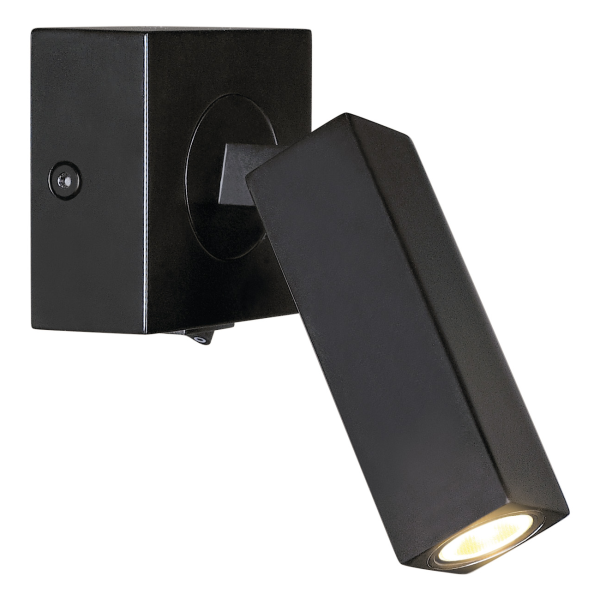 Stix, applique intérieure, liseuse, noir, led, 4,5w, 3000k