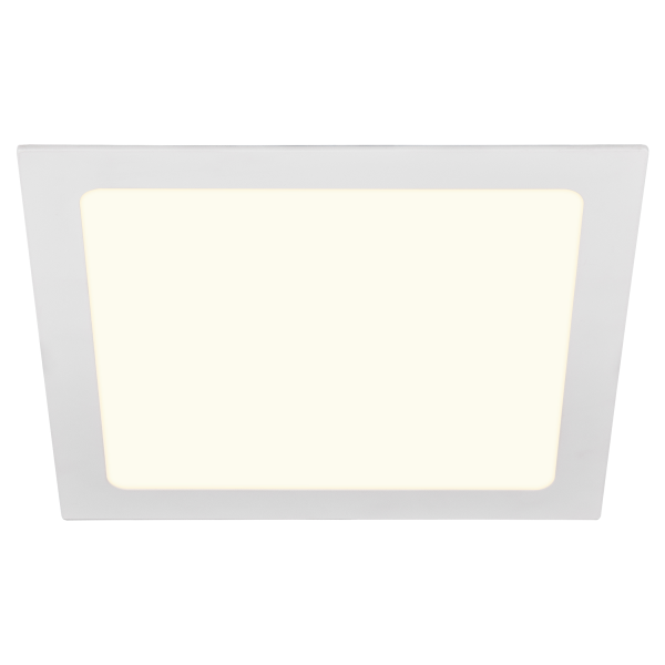 Senser 24, encastré de plafond intérieur, carré, blanc, led, 4000k