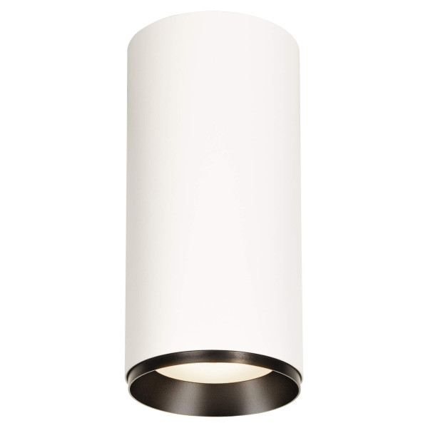 Numinos® xl, plafonnier intérieur, 36°, blanc/noir, led, 36w, 4000k, variable dali