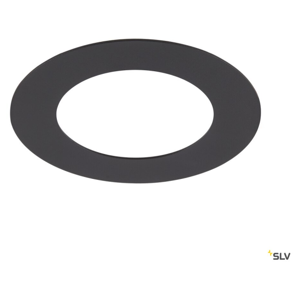 Numinos®, bague de réduction ronde, Ø extérieur 16 cm, Ø intérieur 9 cm, noir