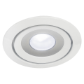 Spot encastré LUZO LED DISC Encastré DE PLAFOND ROND BLANC 4000K 85° - SLV by Declic