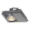 AIXLIGHT PENDANT SYSTEME, MODULE 70W HQI, GRIS ARGENT