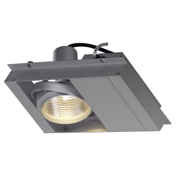 AIXLIGHT PENDANT SYSTÈME, MODULE 35W HQI, GRIS ARGENT