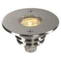 DASAR LED LV PRO encastré, rond, Inox 316, 6W, 3000K, 12-25V, IP67