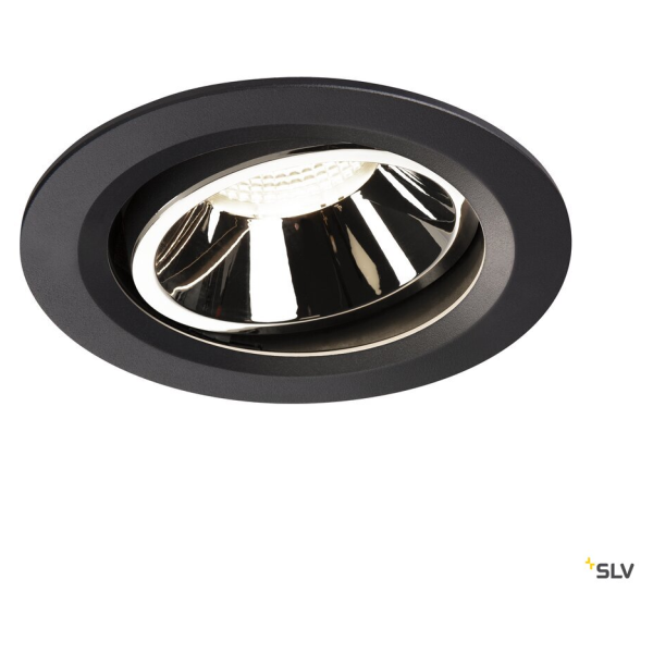 Numinos, encastré de plafond intérieur, 20°, noir/chrome, led, 4000k, orientable