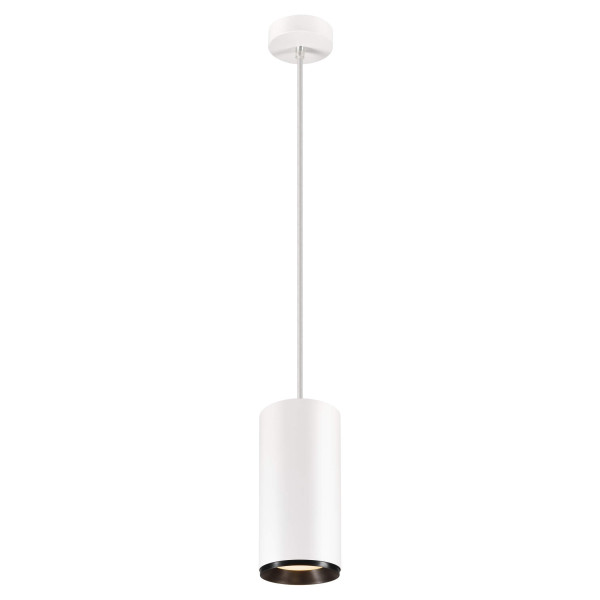 Numinos® xl, suspension intérieure, 24°, blanc/noir, led, 36w, 3000k, variable