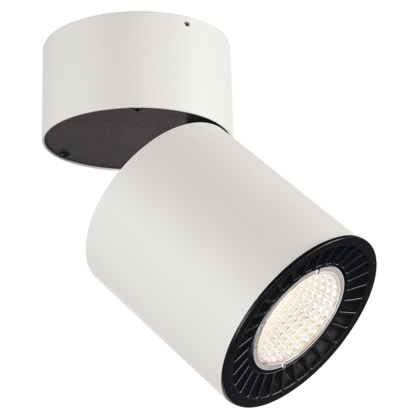 SUPROS CL plafonnier, rond , blanc, 3000lm, 3000K SLM LED , 60° réflecteur inclus