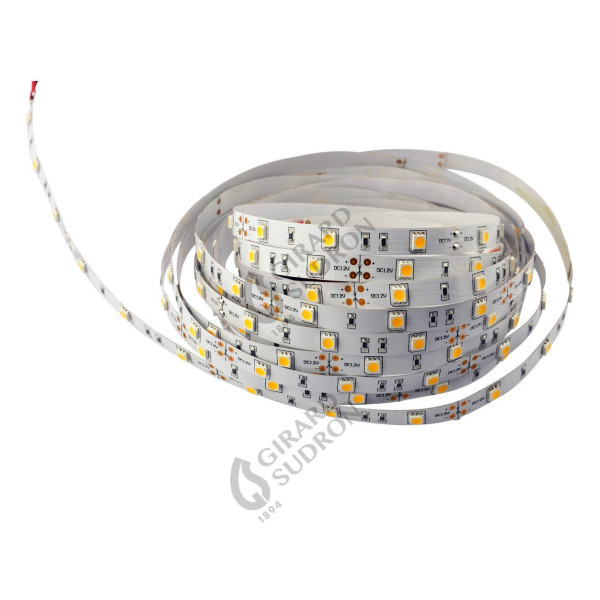 Girard sudron leda - ruban led 5000x10x3 12v 36w 3000k 420lm 120° dim