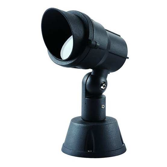Girard sudron cauda - projecteur sur socle ip65 Ø96x155x206 gu10 35w max. noir