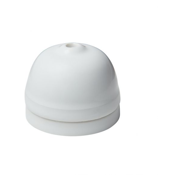 Girard sudron rosace porcelaine ø68mm blanc	