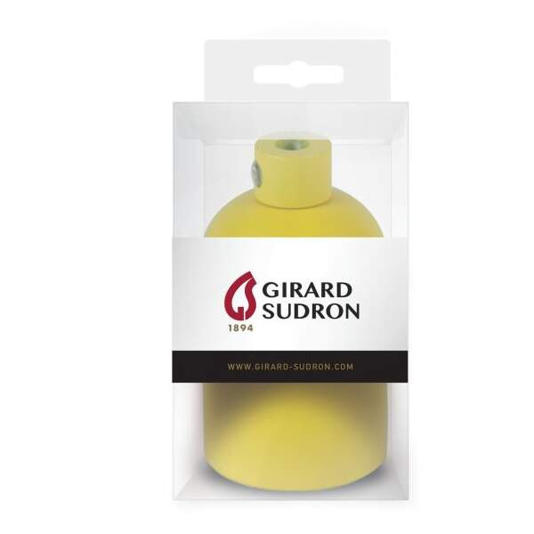 Girard sudron douille e27 aluminium ø42mm h.62mm jaune ocre mat
