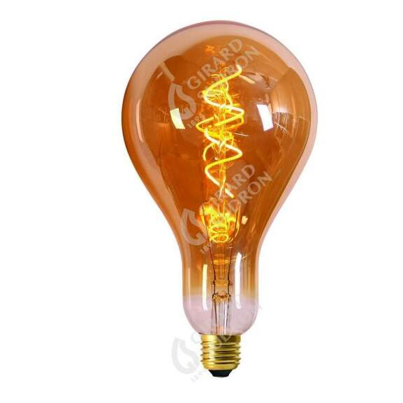 Girard sudron big bulbs led filament spiral 15977 dimmable 4w 200lm 2000k switch ic dim