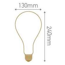 Girard sudron big bulbs led filament spiral 15977 dimmable 4w 200lm 2000k switch ic dim