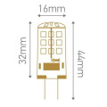 Girard sudron specific led g4 silicone 3w 3000k 220lm