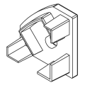 Girard sudron embouts pour profile aluminium d’angle 90-45° 18.5x18.5