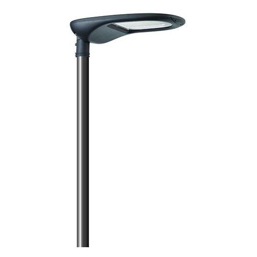 Girard sudron aurora - eclairage public led ip66 762x370x128 70w 3000k 7400lm 45-135° gris foncé