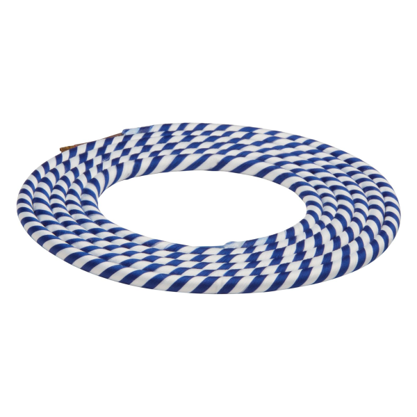 Girard sudron cable rond spirale bleu blanc
