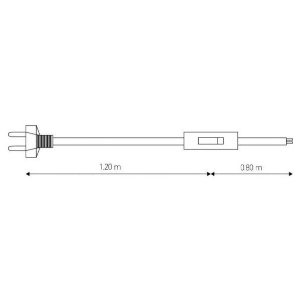 Girard sudron cordon 2x0.75 text.vert 2m inter trans