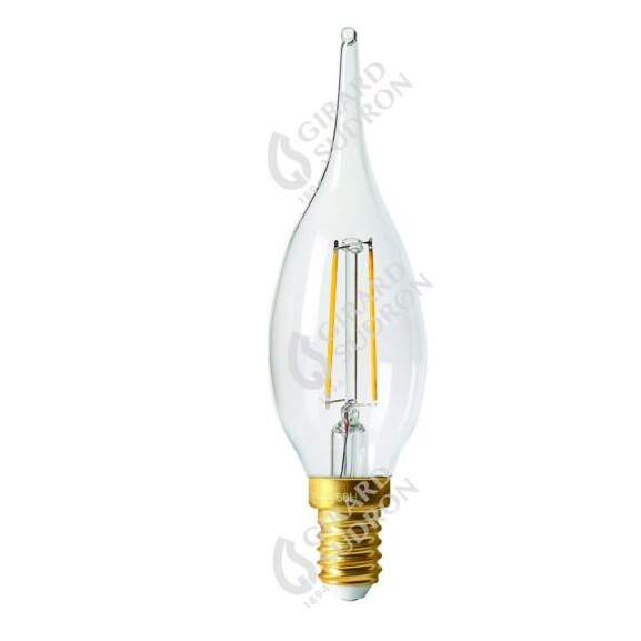 Girard sudron candle gs4 led filament 2w e14 2700k 220lm cl.