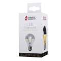 Girard sudron standard a60 led filament "calotte argentée" 6w e27 2700k 750lm dim.