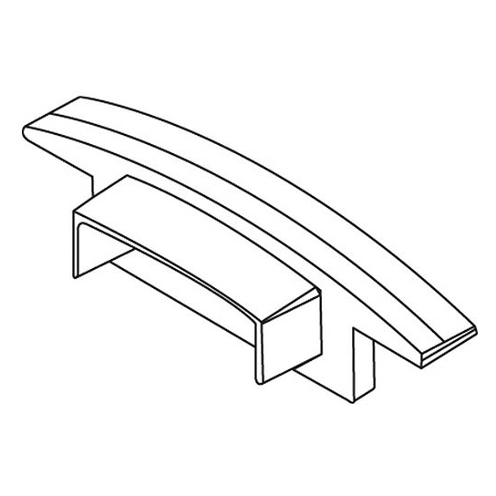 Girard sudron embouts pour profile aluminium 23.2 x 8