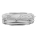 Girard sudron cable ovale dble isol.2x0.5 blanc