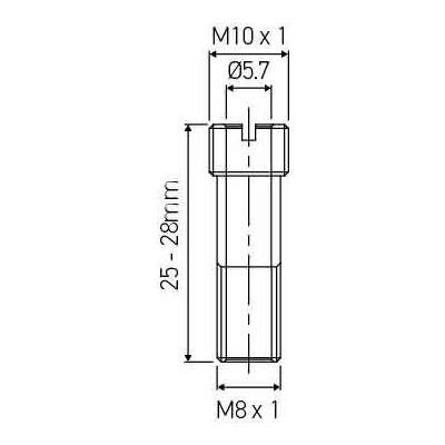 Girard sudron extensible m.10x1 25 a 28