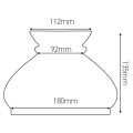 Girard sudron abat-jour vesta triplex opale 178mm