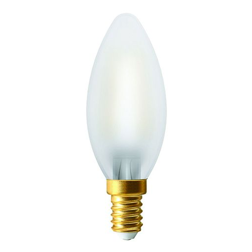 Girard sudron flamme fil. led gs4 4w e14 satinée blist