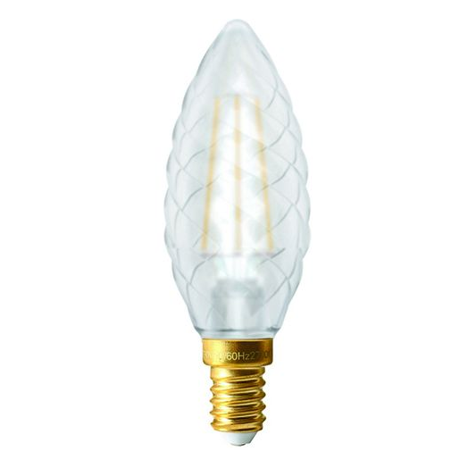 Girard sudron ecowatts - flamme torsadée filament led 5w=40w e14 2700k blister  