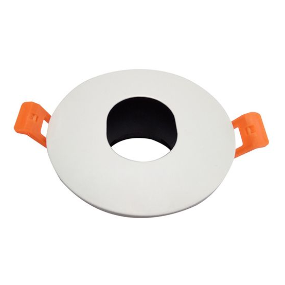 Girard sudron encastr. d.90mm cut.75mm blanc pour module downlight à visser 10w