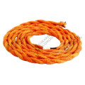 Girard sudron câble tressé  double isolation  orange  (2m)