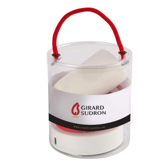 Girard sudron suspension béton blanc+ 2m câble rouge