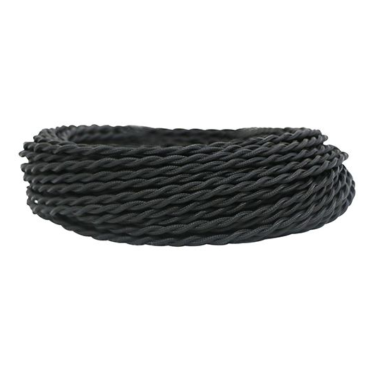 Girard sudron cable torsad.equip.int.rayon 2x0.5 noir