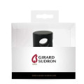 Girard sudron crochet métal base ø45mm noir