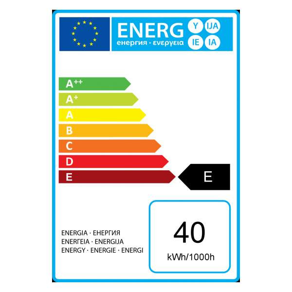 Standard incandescente 40w b22 cl.